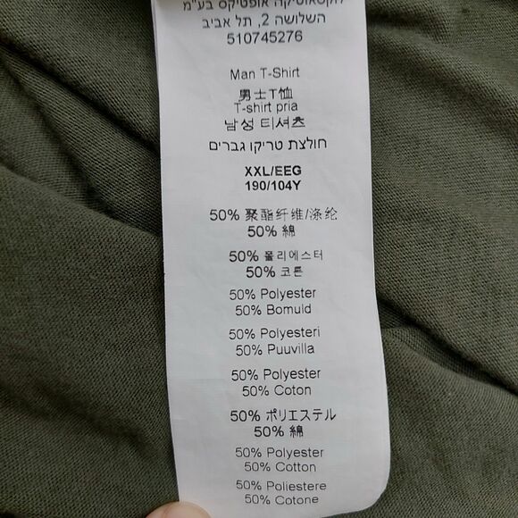 Oakley T-Shirt Mens 2XL Green Long Sleeve Lightweight Crew Neck Performance Golf - Picture 9 of 12